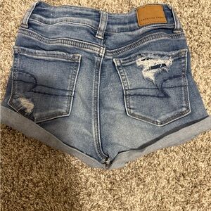 American Eagle Outfitters Women's Blue Denim Shorts